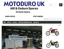 Tablet Screenshot of motoduro.co.uk